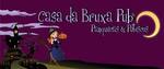 Logotipo Casa da Bruxa Panquecas e Petiscos